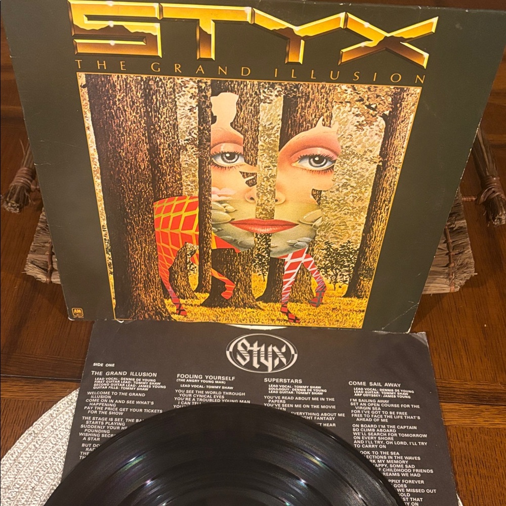 The Grand Illusion Vinyl Record